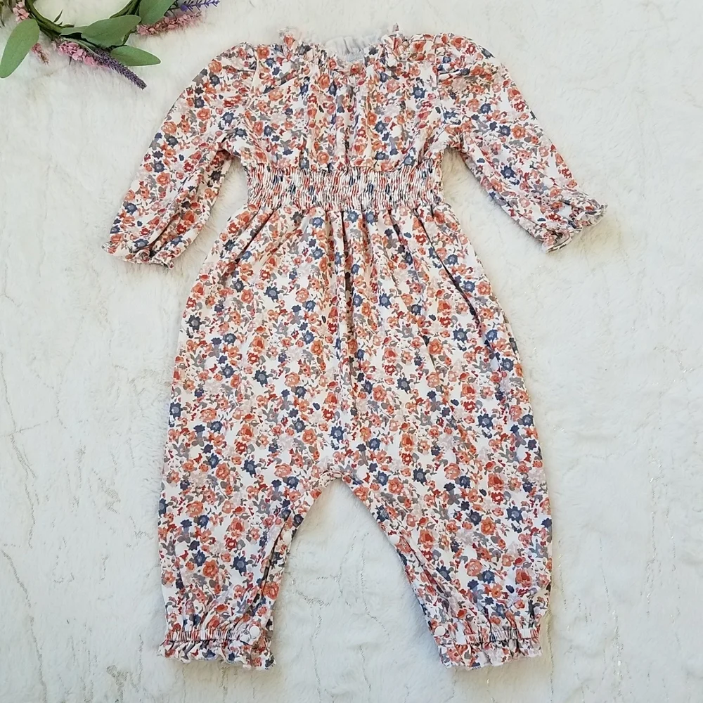 Mabel + Honey Floral Romper